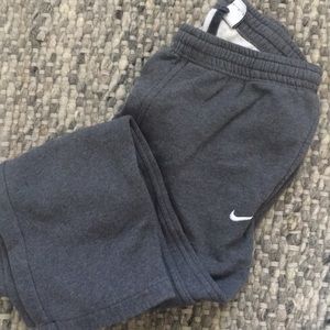 Gray Nike sweatpants